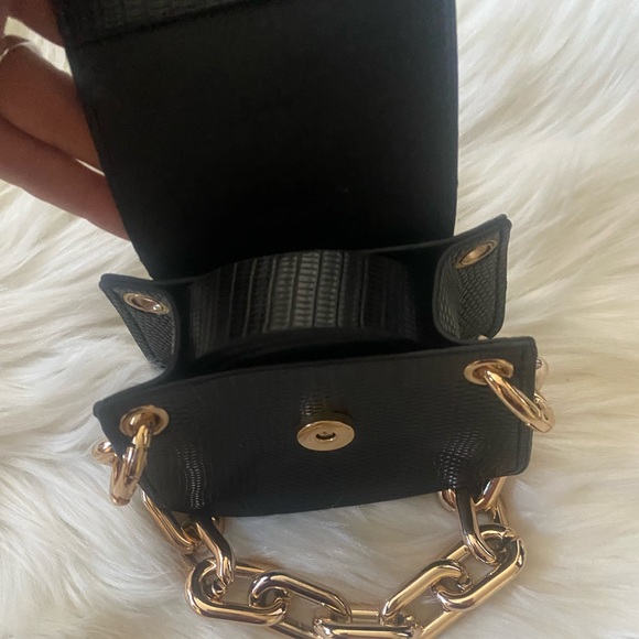 Taupe Interchangable Coin Belt/ Mini Purse with Chain - Picture 10 of 16